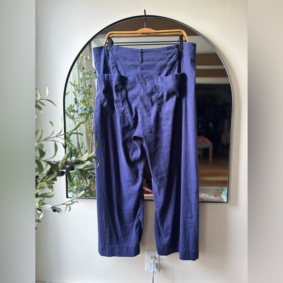 MAEVE | cropped wide leg pant | size 34 - Picture 4 of 5